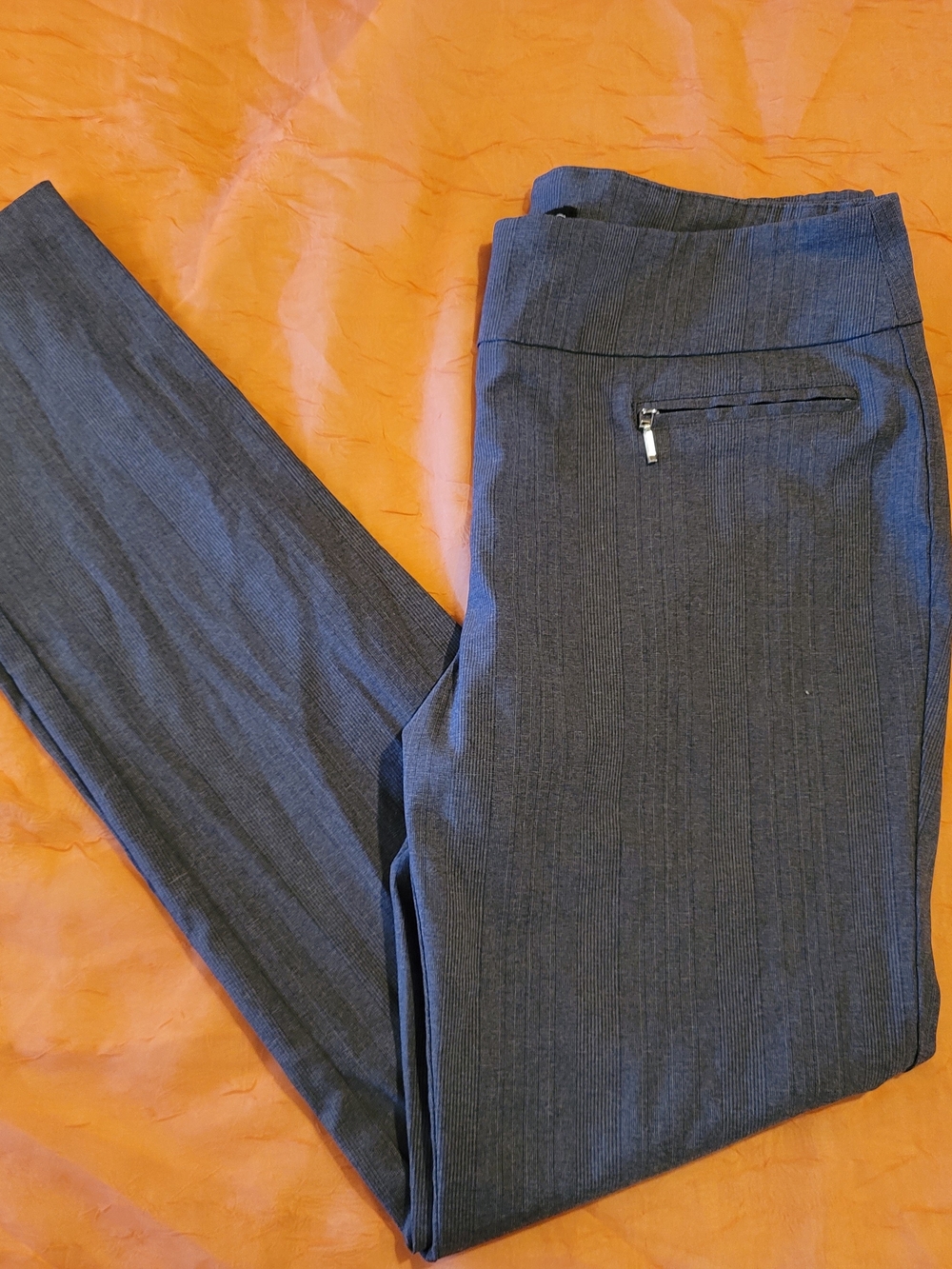 Soho Blue/Gray Stretch Trousers